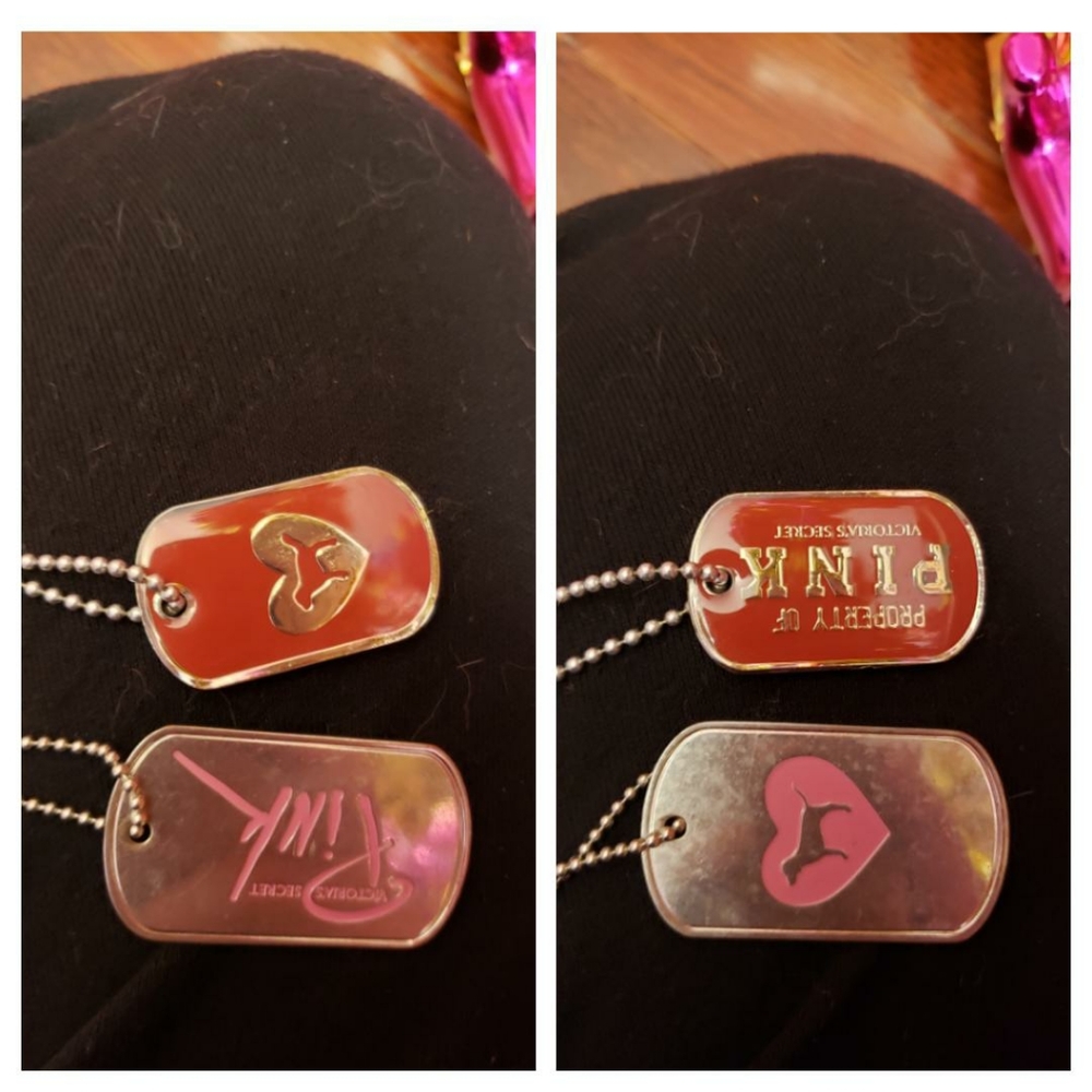 Vs pink dog tags NFS